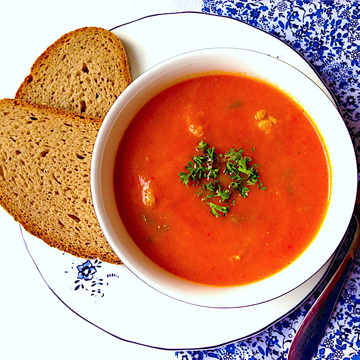 Tomatoe Soup / Доматена супа топчета рецепта