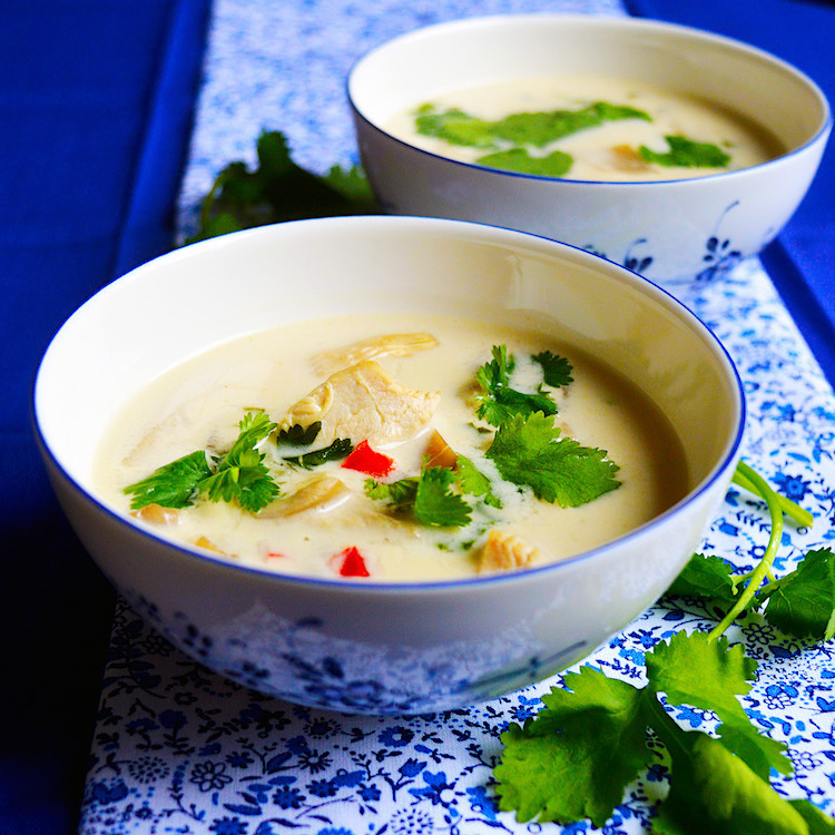 Thai Soup / Супа по Тайлански с Кокосово Мляко и Пиле рецепта