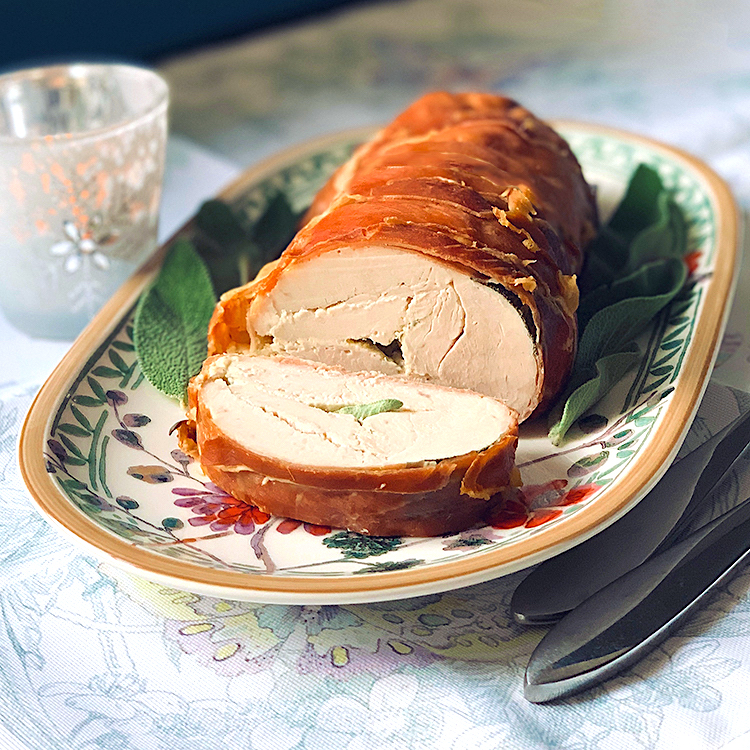 Turkey Roll recipe / Пуешко Руло в Прошуто & Салвия рецепта