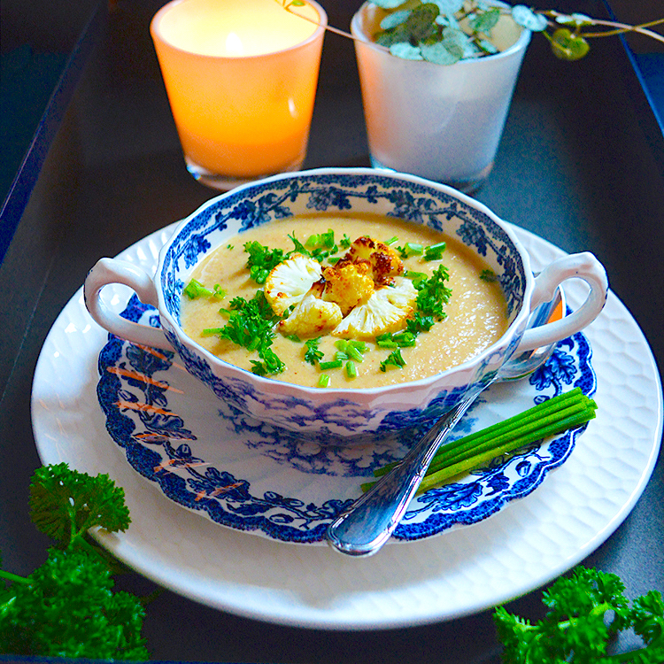 Cauliflower soup recipe / Крем Супа от Печен Карфиол рецепта
