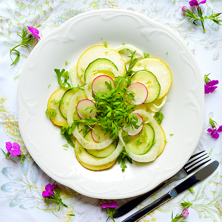 Fennel_Salad recipe / Салата от Круша & Резене рецепта
