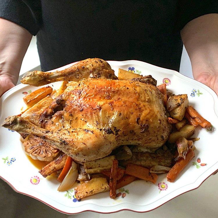 roast chicken / Печено Пиле рецепта