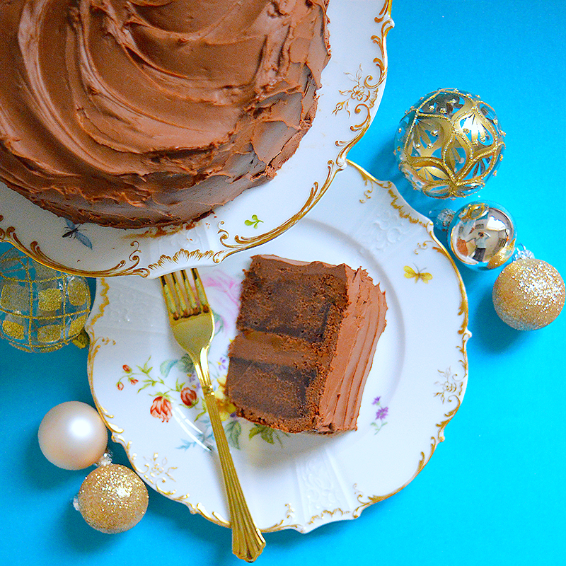 Chocolate Cake / Шоколадова Торта с Ром
