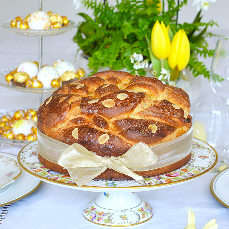 Козунак на конци